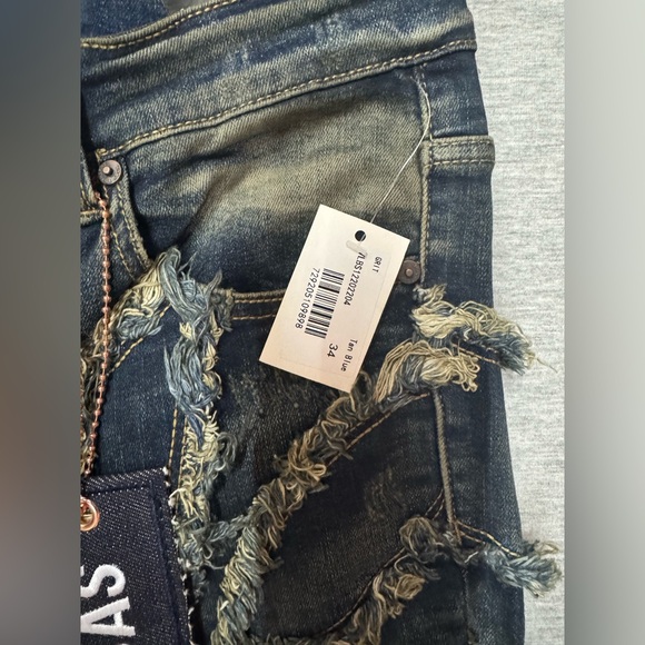 Valabasas “Grit”Stacked Flare Jeans - Picture 4 of 4